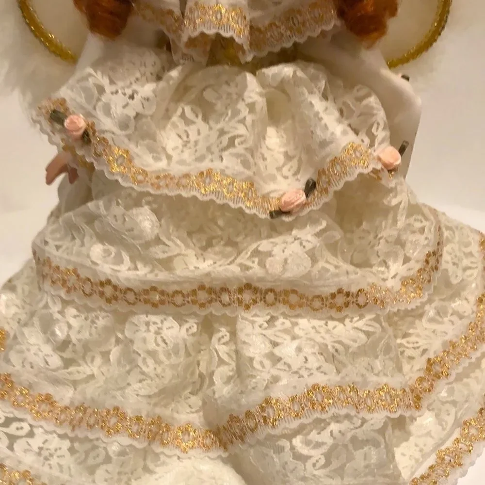 Bradley”s collectible porcelain bride doll